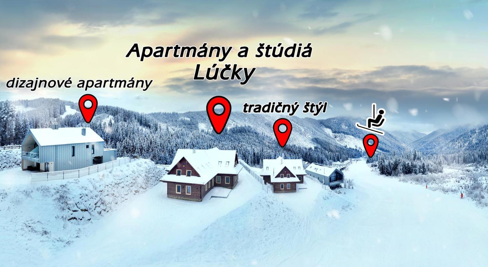 Apartmany A Studia Lucky, Ski-In Ski-Out ,Chopok Jasna, Demaenovska Dolina Exterior foto